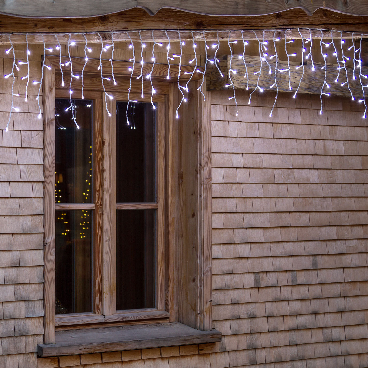 Stalattite di luci, 360 led bianco freddo 8 Stalattite di luci, 360 led bianco freddo 8