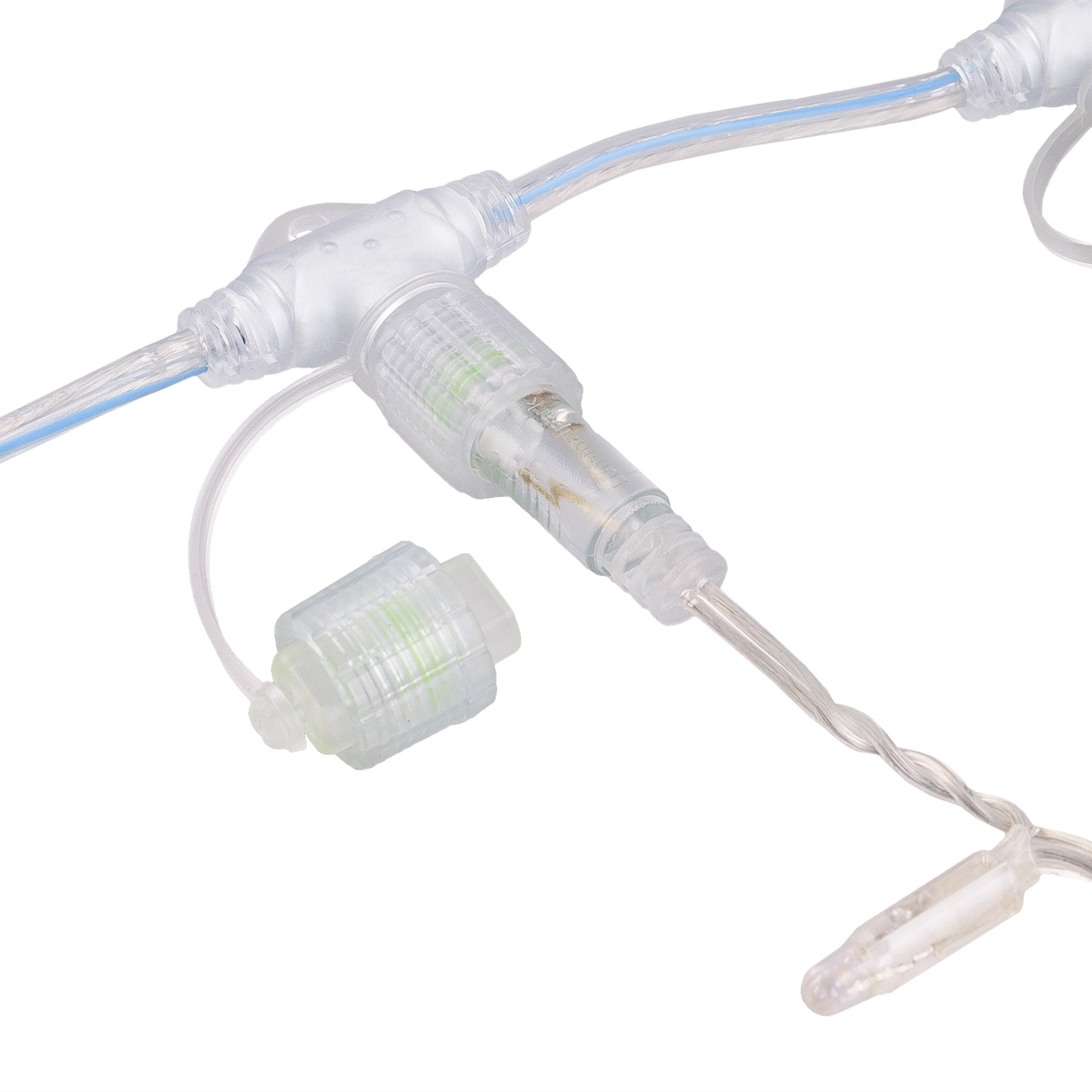 Multiconector Connect ProLine 36V, 9 salidas, cable transparente 6