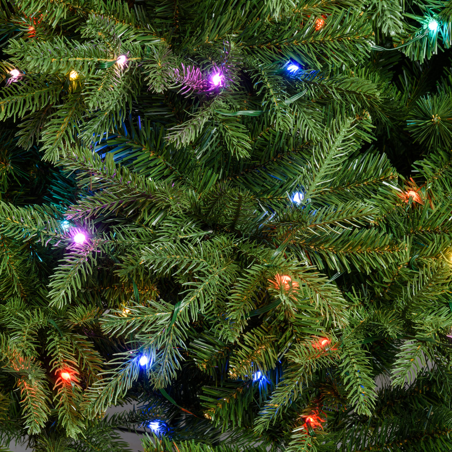 Albero di Natale Fiemme h. 230 cm, gocce di luce pixel led RGB e Bianco Caldo 16 Albero di Natale Fiemme h. 230 cm, gocce di luce pixel led RGB e Bianco Caldo 16