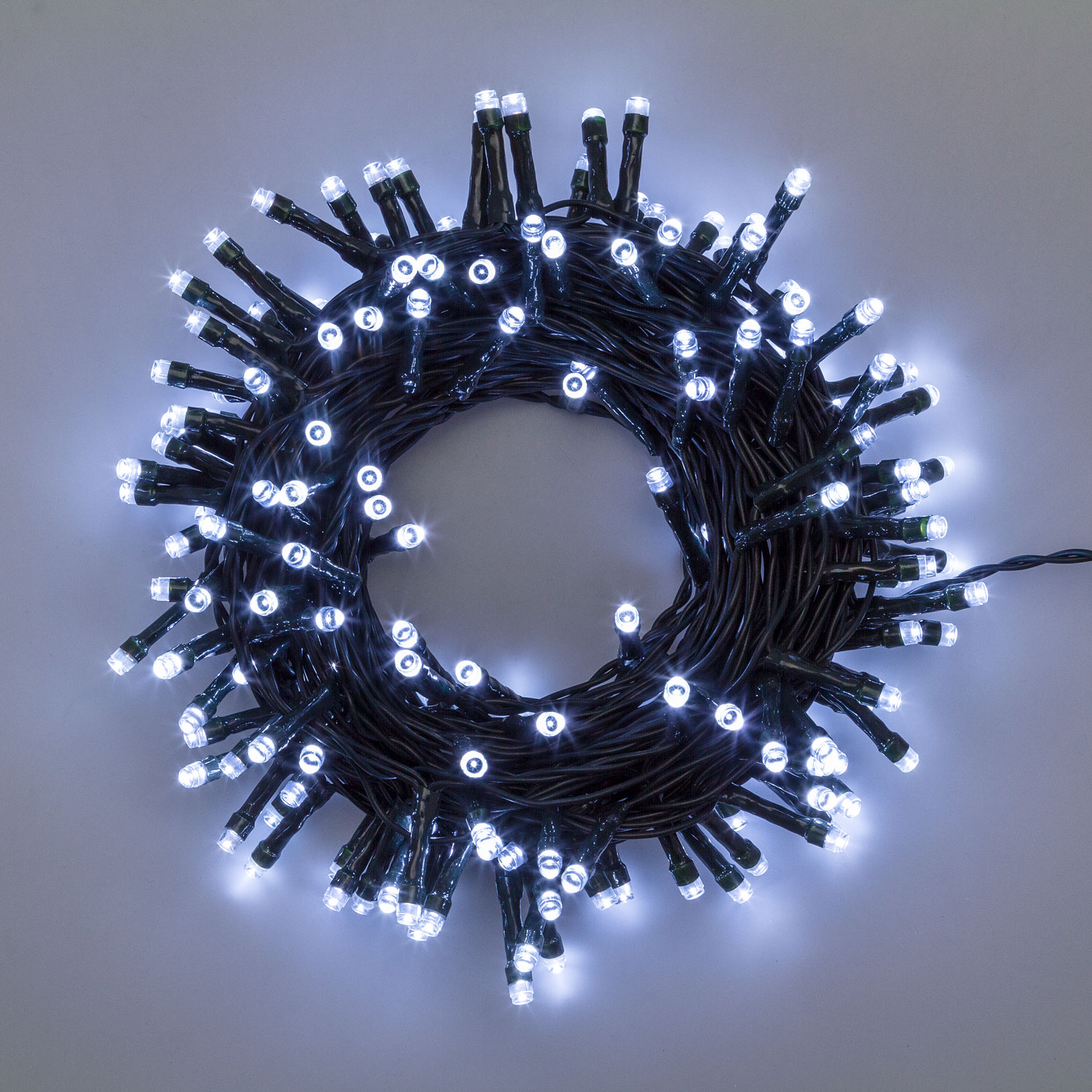 Lichterkette 12,8 m, 320 LEDs kaltweiß Lichterkette 12,8 m, 320 LEDs kaltweiß