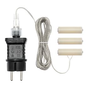 Trafo für Dekorationen mit 3 x AA Batterien