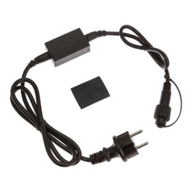 Schwarzes PML Speisekabel 1,5 m, mit AC-DC, IP67