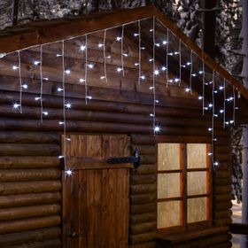 Stalattite 2,7 x h 0,8 m, 66 Led bianchi