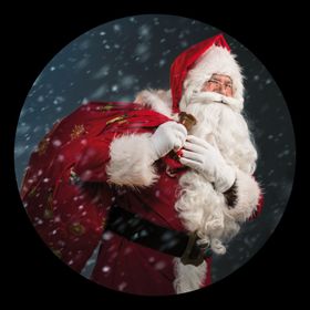 Gobo Père Noël avec sa hotte