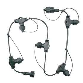 Multiconnettore Connect+ 6 uscite, cavo verde