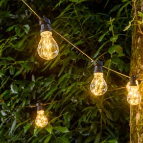 Party-Lichterkette 10,5 m, 200 MicroLED-Lampen warmweiß