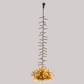 Ruban Suspendu Connect+ 3 m, 300 led blanc chaud, câble vert