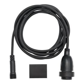 E27 Lampholder, 3m Black Cable