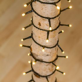 Lichterkette 5 m, 100 LEDs warmweiß