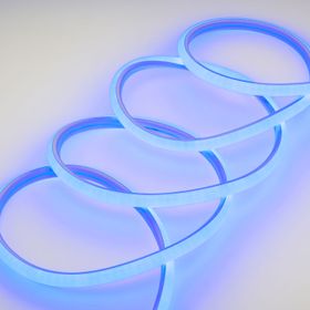 Tubo effetto neon luce frontale 50 m, led blu