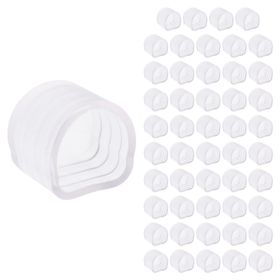 Lot de 50 bouchons finaux tube lumineux Led Néon une face