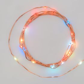 Batteriebetriebene Lichterkette 1,9 m, Multiflash RGB