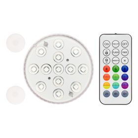Tea Light Disco sommergibile a batteria, led ultraluminosi RGB