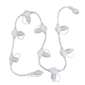 Multiverbinder Connect ProLine 36V. 9 Ausgänge, trasparentes Kabel