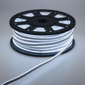 Tube led effet néon flex double face, 6000 led blanc froid